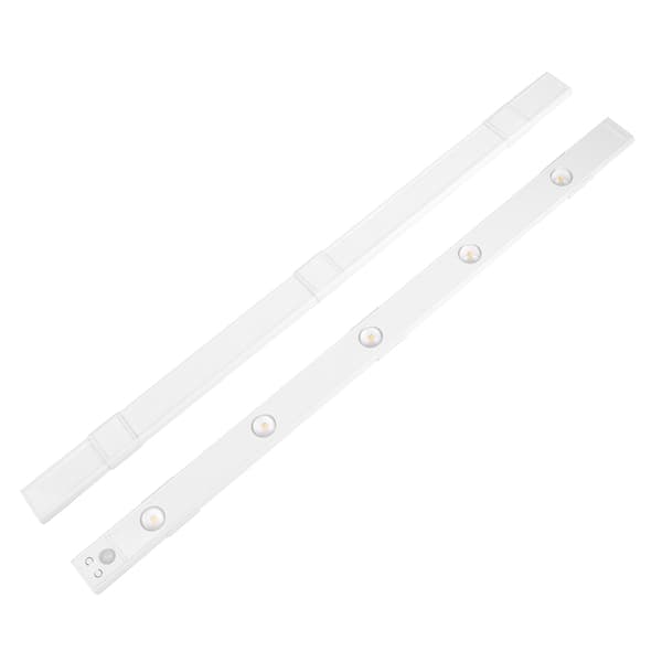 LED-stripe 60 cm med justerbar lysstyrke - hvit