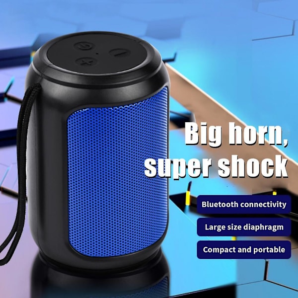 3D Surround Subwoofer Mini Kannettava Vedenpitävä Basso Bluetooth Subwoofer Auton Audio Langaton