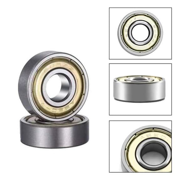40-pack 608ZZ Kullager 8x22x7mm Metall för Skateboard, Scooter, Inlines