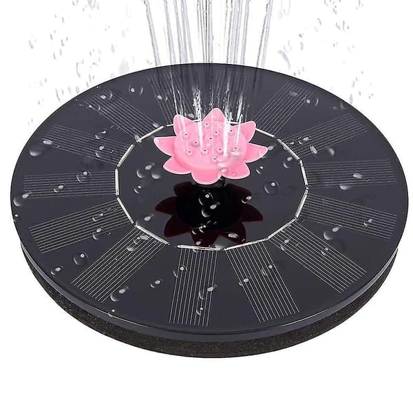 Solar fontenepumpe, solfontenepumpe med 5 dyser