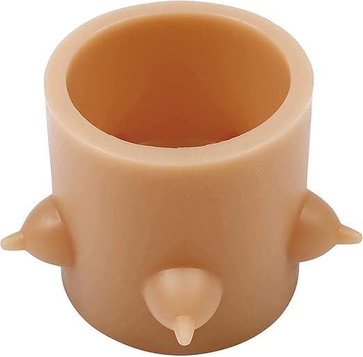 Silicone Puppy Milk Feeder, 5 Nursing Bottles