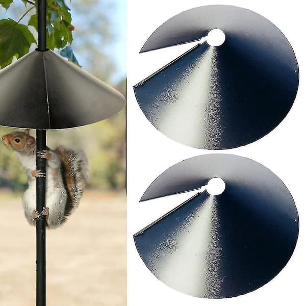 Squirrel-Proof Baffle for Bird Feeder - Wrap-Around Protection 16in 16in