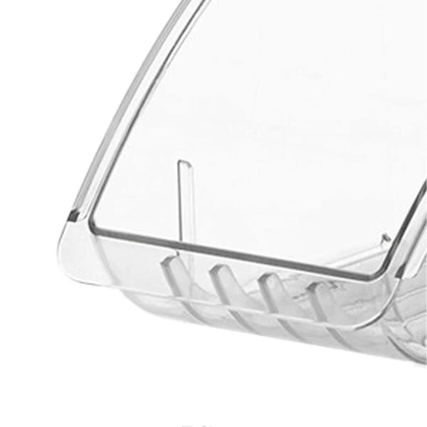 Plate Holder PET Lid Holder Sturdy Salad Plate Organizer Multifunctional Plate Rack for Kitchen