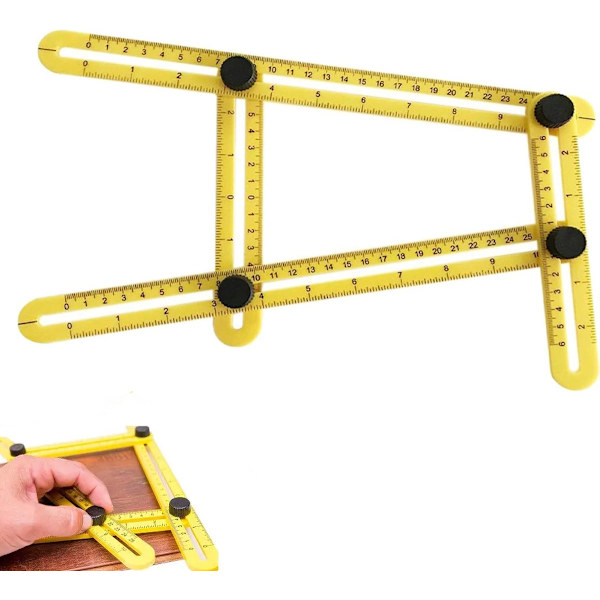 Angle Square - Square Measuring Instrument - Multi-Angle Square - Foldable Ruler - Multi-Angle Protractor - Multi-Angle Square - Foldable Ruler ...