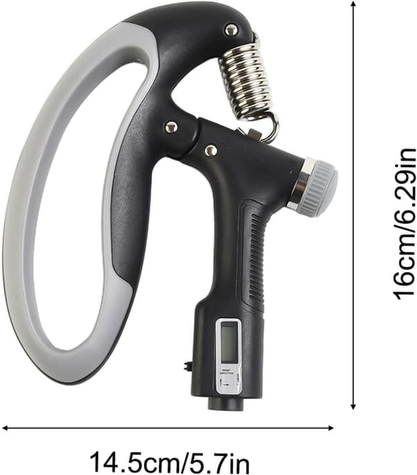Grip Strength 10-100kg Grip Strength Trainer - Adjustable Grip Strength with Stainless Steel