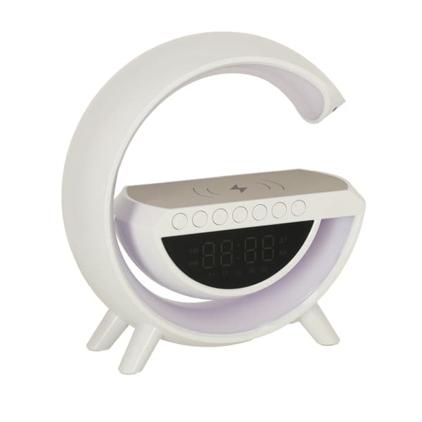 LED-lampe med induktionsoplader og radio 720