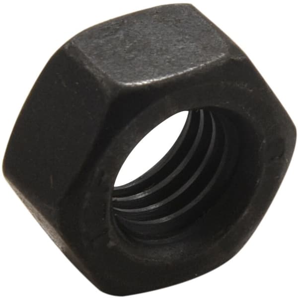 140 pcs M2-M10 Black Steel Hex Nuts with Nylon Insert Self-Locking Lock Nuts