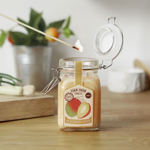 Balvi Tuoksukynttilä Farm Fresh Jar Mango 0.5