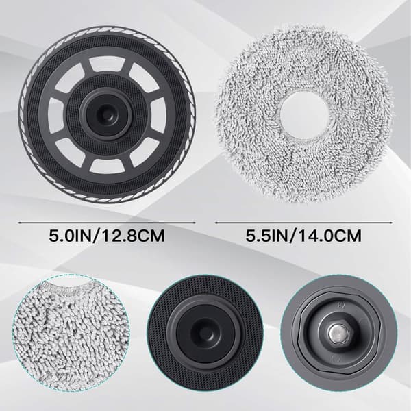Replacement Mop Frame Compatible with Dreame X50 Ultra Series Robot Vacuum Cleaners