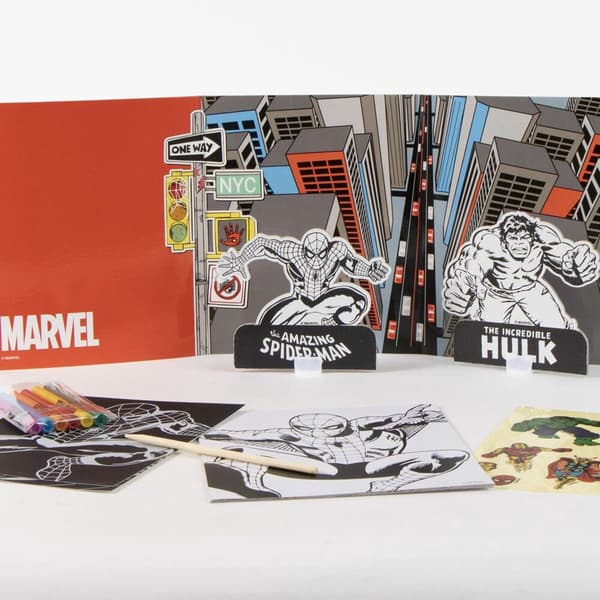 Marvel Spiderman malebog rygsæk