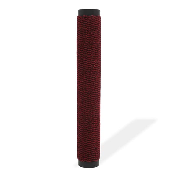 vidaXL Doormat Rectangular Tufted Red 60x90 cm Röd red