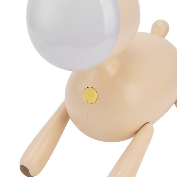 LED Night Light Moose for Children, USB Rechargeable, Warm White, for Reading and Learning