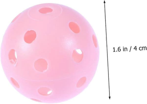 6 st Set Träningsaccessoarer Interiörtillbehör Övningsgolfbollar Trädgårdsövning Golfträning