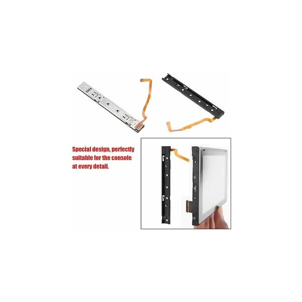 Left slider with flex cable, metal replacement part for Nintendo Switch