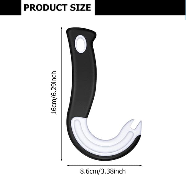 Ring Pull Can Opener, Burköppnare, Låsbara Ringöppnare Öppnar Burkar, Ergonomisk Design, Kontrollerad Dragning, Öppnar Burkar med Lätthet