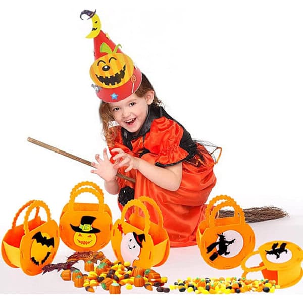 8-pak Jack-O-Lantern DIY Lanterne-dekoration