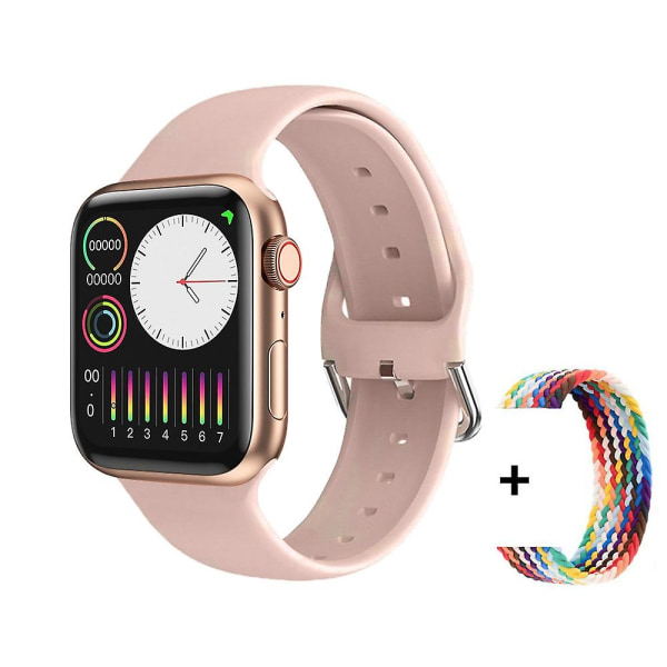 2023 Smart Watch För Apple Smartwatch Series 8 HD-skärm Sport Puls Fitness Tracker Bluetooth Call Män Dam Smartwatch gold and BuCai