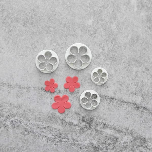 Rosenudstikkere 4 stk | Blomst Blomster multifärg multicolor