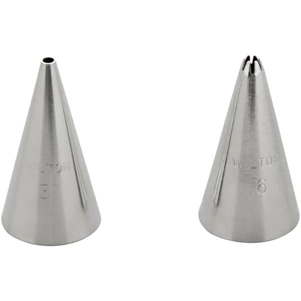 Wilton Dekorationsdysesæt #003, #016 Vit white