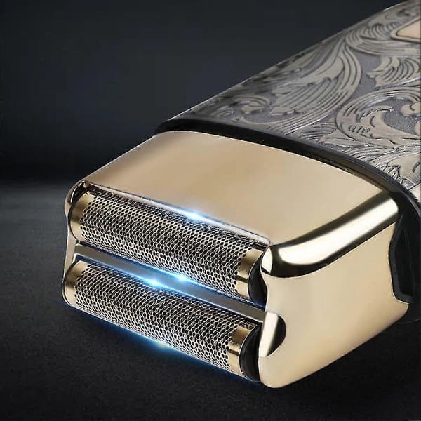 Retro Elektrisk Barbermaskin Oppladbar Dobbelthode Hele Kroppen Skyllbar USB-versjon