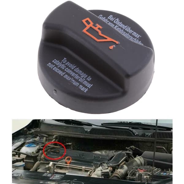 Motorhuvspåfyllningslock för Golf A4 A6 A8 TT 026103485 06B103485B 06B103485C 026103485A