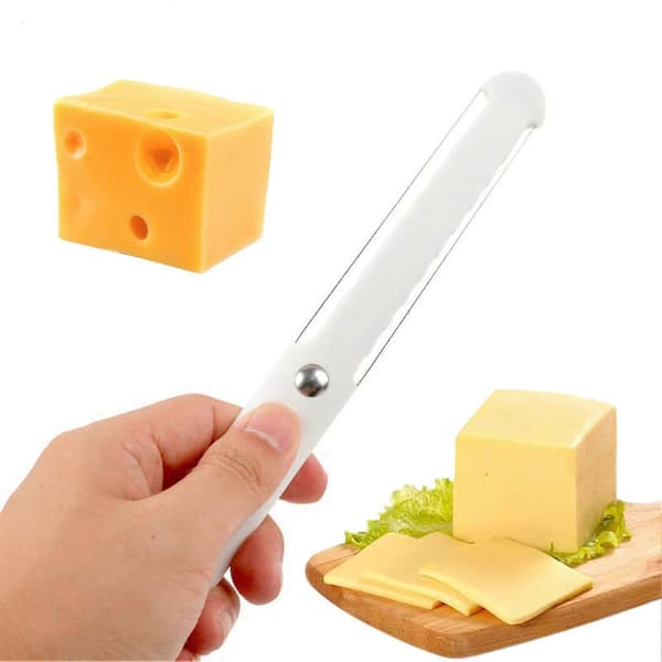2 Pcs Cheese Slicer Food Grade Durable Manual Cheese Cutter Baking Tool Kitchen Accessories Qinghai