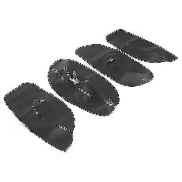 Dörrpanelöverdrag Armstöd Panel Svart för Volkswagen Golf 4 Mk4 1998-2005 Vänsterstyrd
