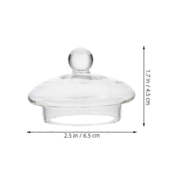 Glas Tekande Låg Klart Tekande Låg Transparent Tekande Erstatningslåg Tekandelåg