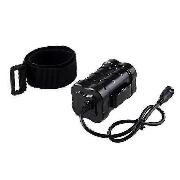 8.4V 12000mAh Uppladdningsbart Batteripaket 4 X 18650 Batteri För Pannlampa Cykelbelysning