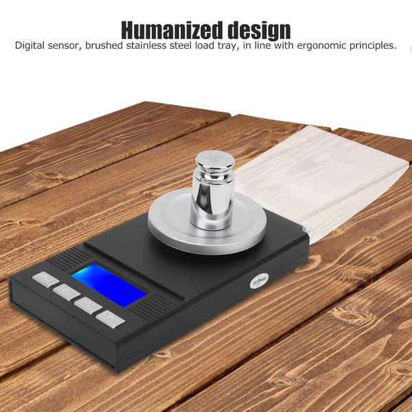 Mini Portable Digital Precision Scale Electronic Jewelry Scale (50 x 0.001g 1mg), Electronic Tools for Electricians