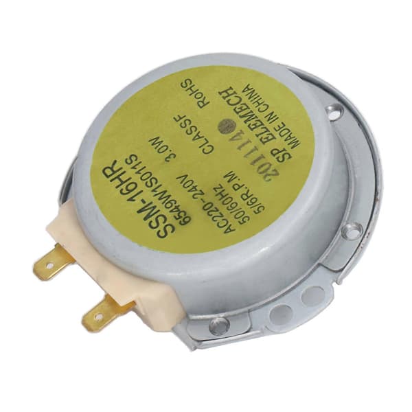 Practical Microwave Oven Turntable Motor Replacement Part, Aluminum & Copper Construction For Durability And Performance, D-Shaft Design For Compatibility