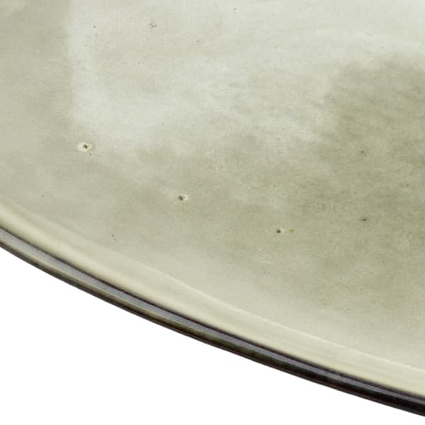 Serving dish ceramic BASIC NATURE 31x18 beige 1pc