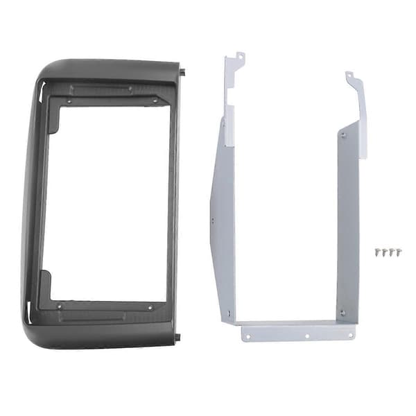 2Din bilradio-dashbordsett for Volvo S80 2001-2006, 9 tommer, ABS
