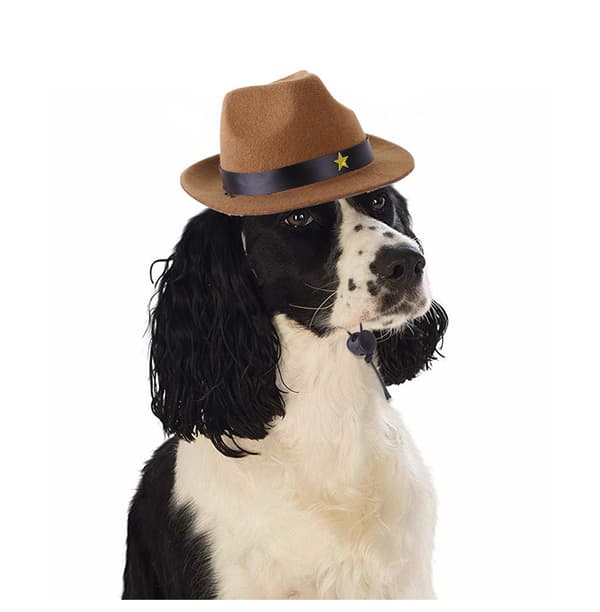 3 stk. kæledyrshatte, hundecowboyhatte, kattehatte, kæledyrstilbehør