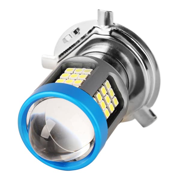 LED Motorcycle Headlight Bulb White High Brightness Wide View Aluminum Alloy Motorcycle Front Light Bulbs H4