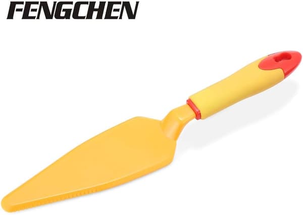 Kakekutter i plast, kakespade, pizzakutter 2 deler