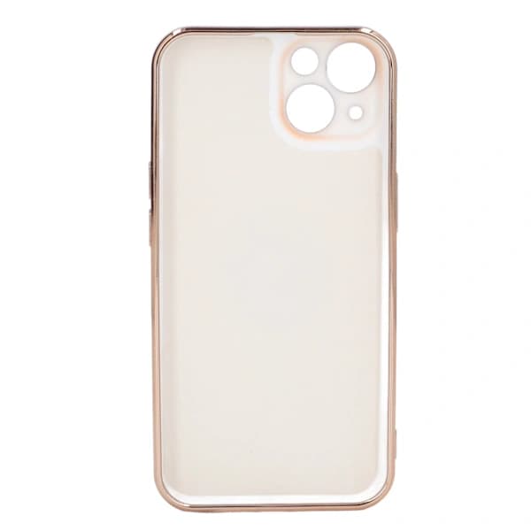 Mobilskall til iPhone 13 med roségullfarget glitterringholder, ultratynt fleksibelt TPU-deksel