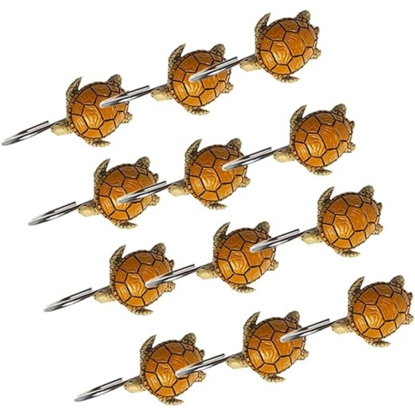 12 st Duschdraperikrokar Duschdekoration Duschkrokar