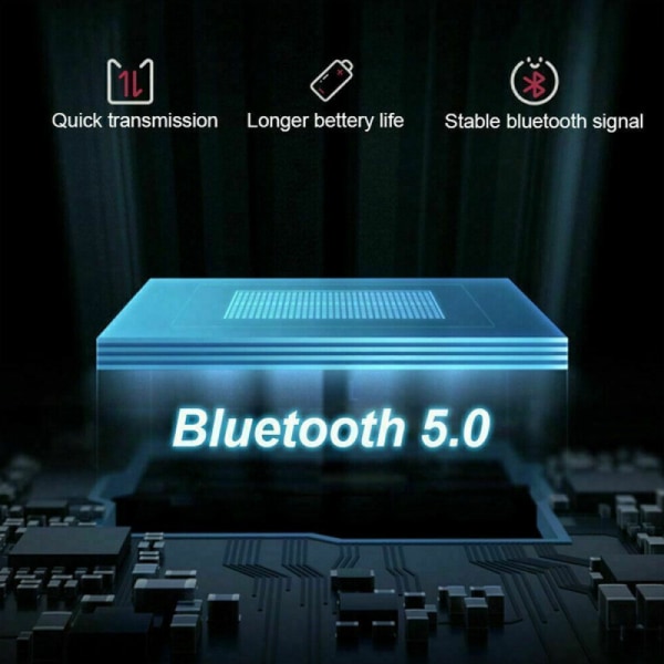 Trådlös Bluetooth 5.0 hörsnäcka Headset Driving Trucker Earbuds Brusreducerande