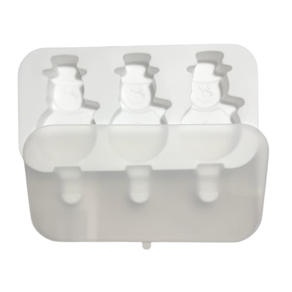 Julesnemand Cakesicles Silikoneform - Bakecake Vit white