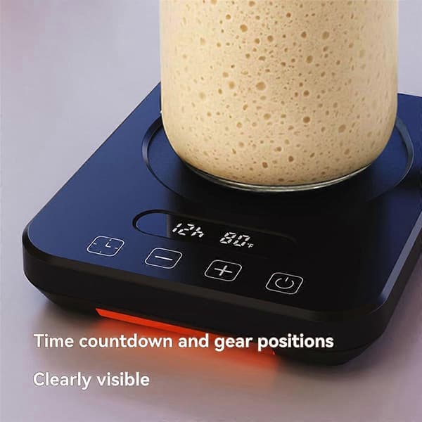 Elektrisk surdejsvarmemåtte, opgraderet varmepude til surdej, surdejsvarmer US-stik CJY