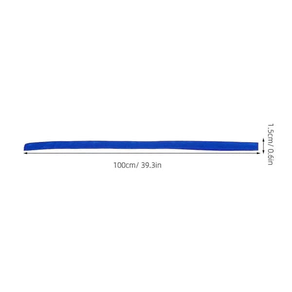 15 stk DIY Elastiske Strikkede Sybånd Elastiske Bånd Sammenleggbare Elastiske Bånd for Babyjenter Tenåringer Kvinner Elastiske Hårbånd Hårbånd Hårsløyfer Assorterte 15