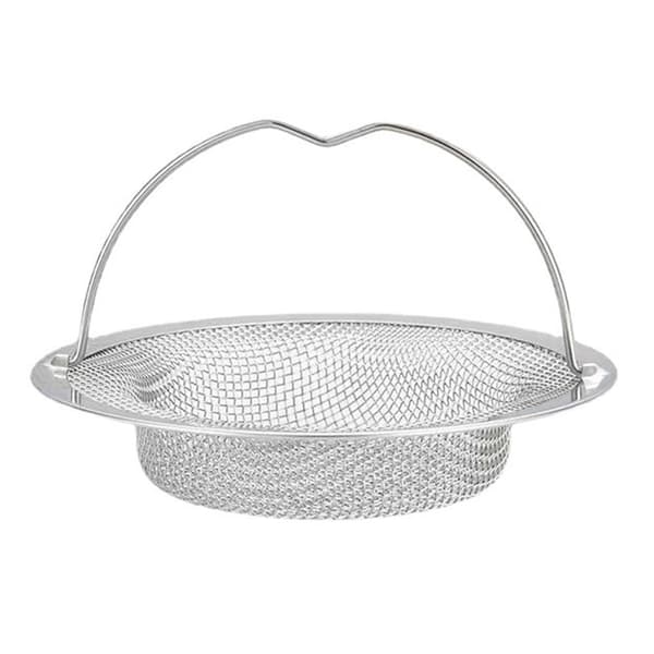 Netdæksel Håndvask Si vask si opvaskemaskine affaldsfilter net afløbskurv Silver silver