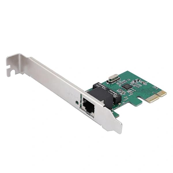 Gigabit Ethernet nätverkskort för stationär dator - Realtek RTL8111E, PCI-E, 10/100/1000 Mbps