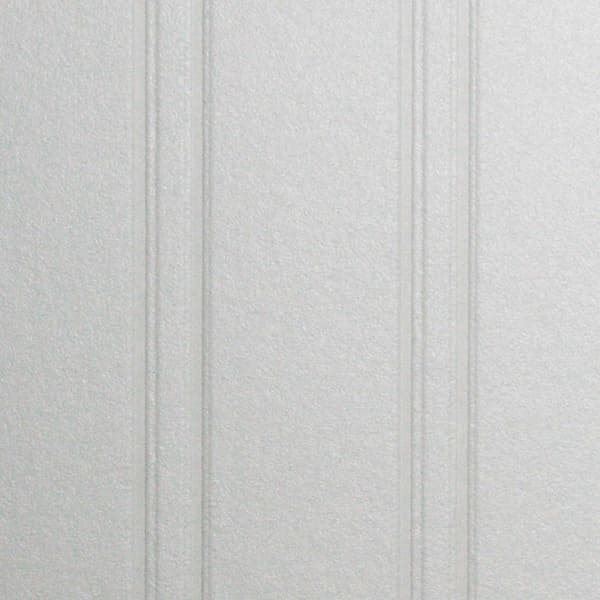 White Beadboard Wallpaper Super Fresco Paintable 17267