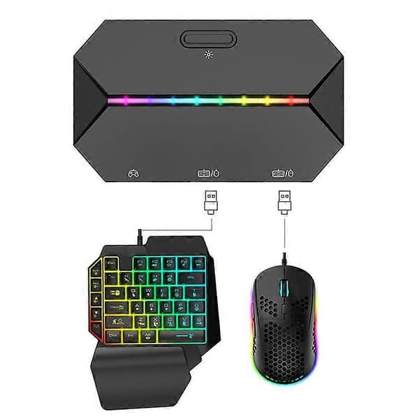 G6L Wired Converter Fast Transfer Quick Response Plug Play Keyboard Mouse Sensitive USB Adapter for Xbox One/360