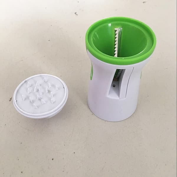 Spiral grønnsakskutter, spagettigrønnsaksspiralizer for bil
