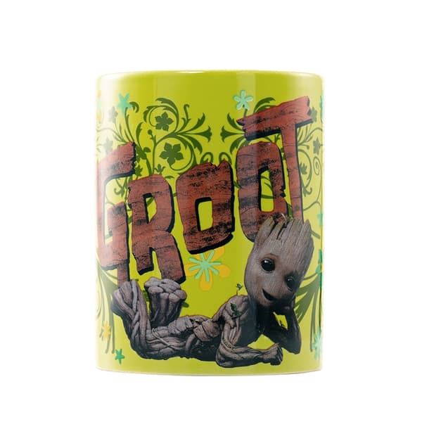 Groot-muki nallekarhusuojalla, 440 ml, keraaminen muki pehmohupparilla