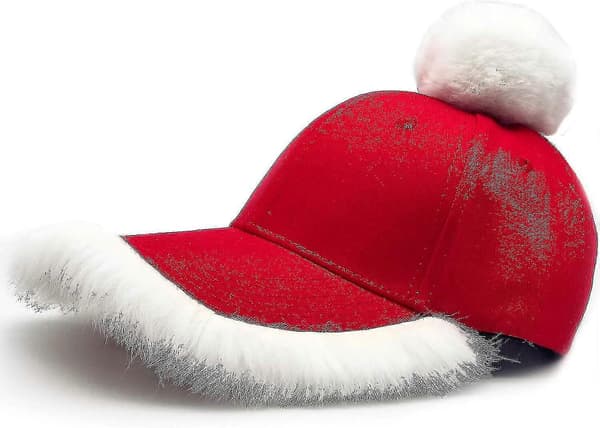 Festlig Tomteluva! Rolig Jul Tomtehatt Justerbar Mode Tomte Basebollkeps