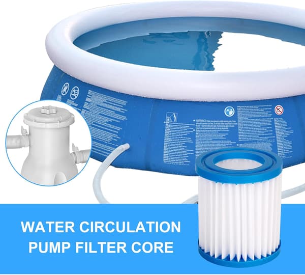 Poolfilterpumpe til fritstående pools 300 GPH sandfilterpumpe til pools
